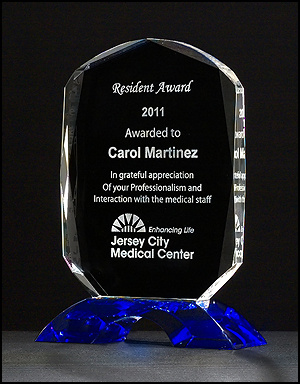 Diamond Cobalt Blue Base Award