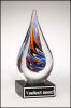 Teardrop Art Glass Award