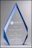 Clear Flame Acrylic Award