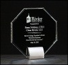 Octagon Chrome-plated Base Award