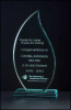 Jade Flame Acrylic Award